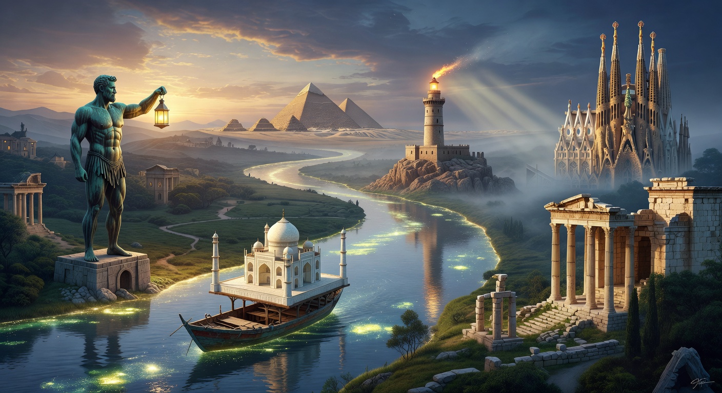 Globalne znamenitosti: geografija i istorija