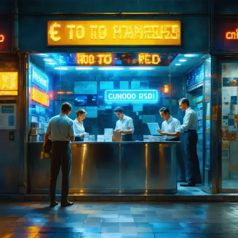 Lokalna razmena valuta: Konverzija srpskog dinara