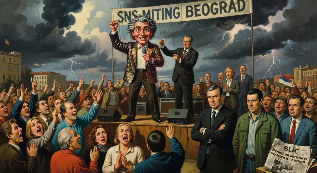 Srpski politički komentar: Muzika i satirični govori